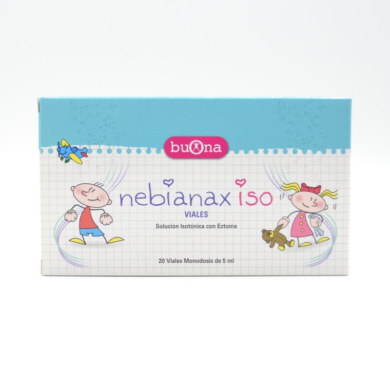 Comprar Nebianax Iso 20 Viales en Parafarmacia Online