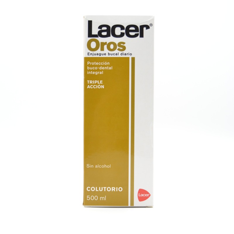 LACER OROS COLUTORIO 500 ML. Encías, caries, dientes sensibles