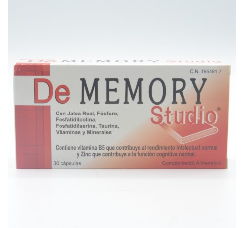 DE MEMORY STUDIO 30 CAPSULAS   