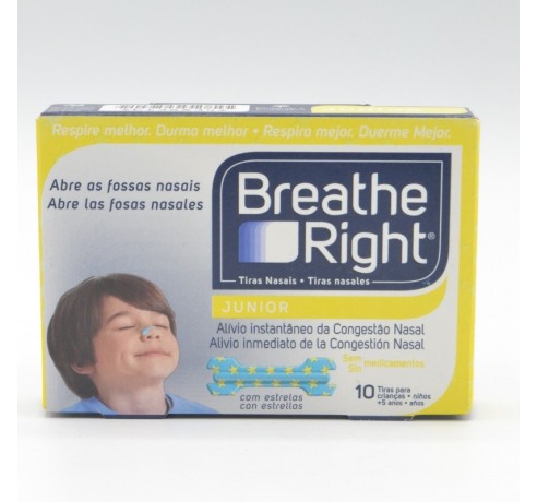 Antirronquidos: BREATHE RIGHT CLASICAS - TIRA NASAL (COLOR T- GDE 30 U)