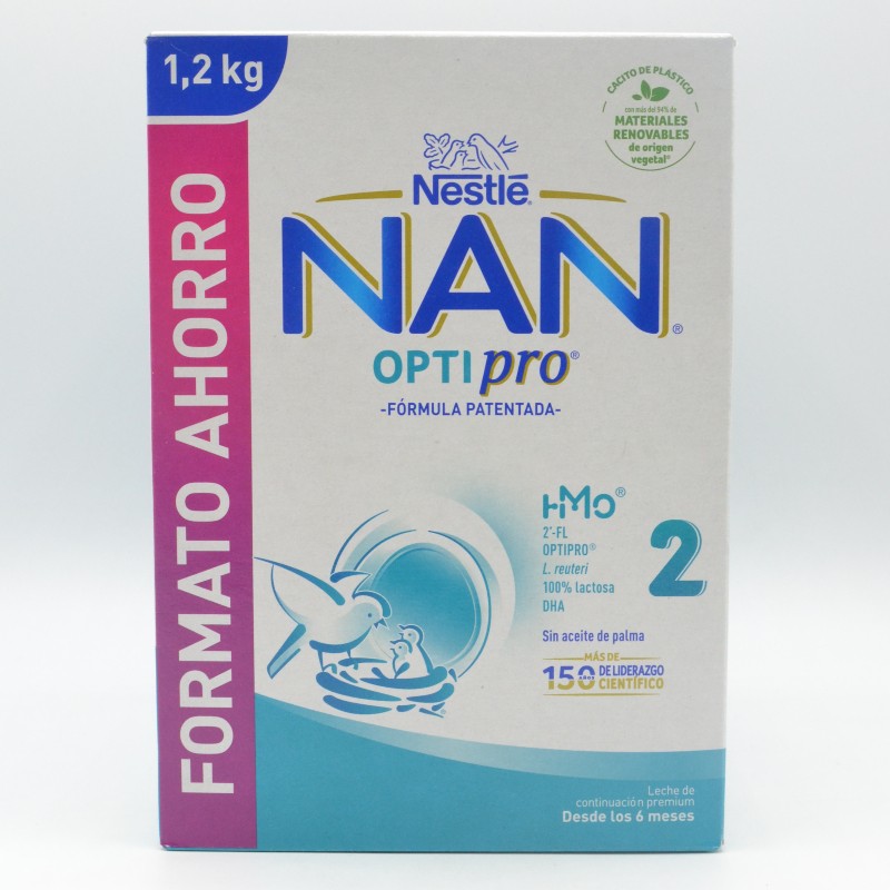 Nan 2 Formato Ahorro 1 Kilo - Farmacia Online Barata Liceo. Envíos 24/48  Horas.