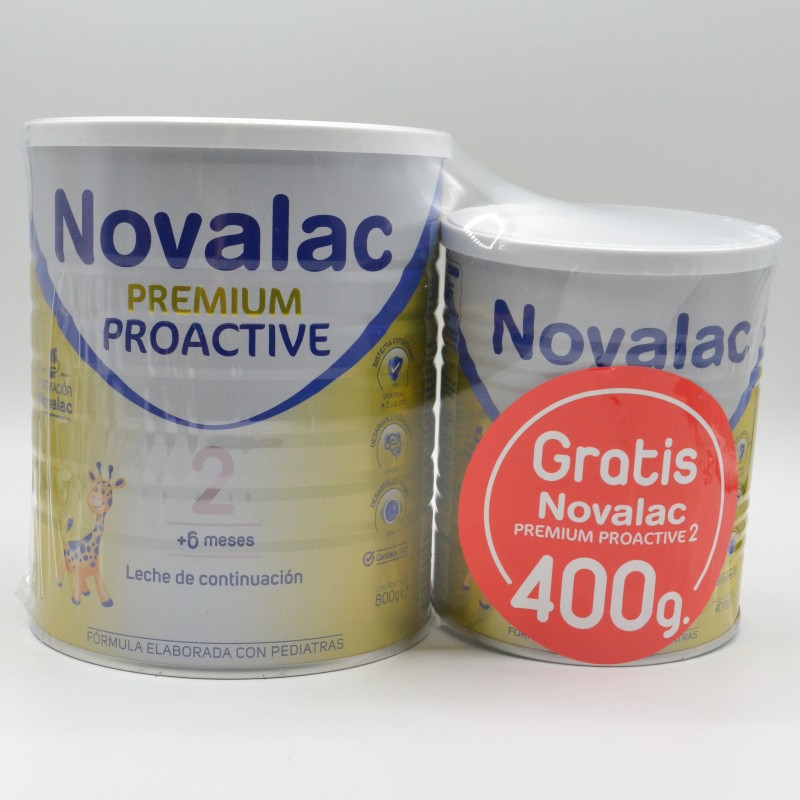 Pack Novalac Premium 2 800 GR + 400 GR 
