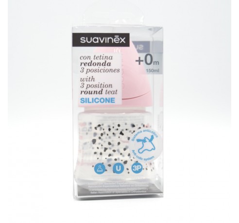▷ Catálogo-Venta de SUAVINEX Tetina redonda de silicona para biberón  Papilla (2 unds) AL MEJOR PRECIO